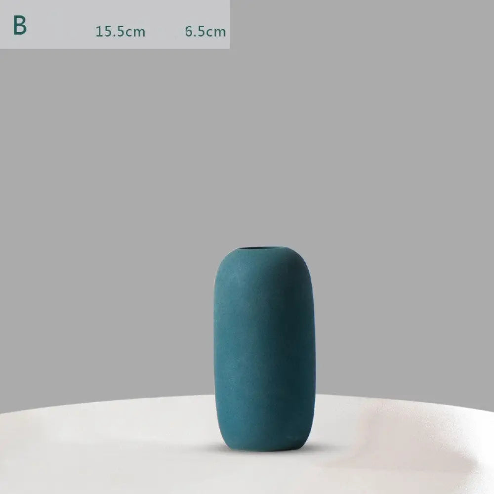 Creative Ceramic Vases For Living Room Decoration Accessories - Green - Home Essentials
