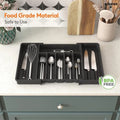 Extendable Cutlery Tray – Adjustable Kitchen Drawer Organiser - 1pcs - Extendable Cutlery Tray Kitchen Drawer O