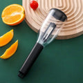 Multifunctional Kitchen Peeler with Storage Tube – Vegetable & Fruit Peeling Tool - Black - Kitchen Peeler