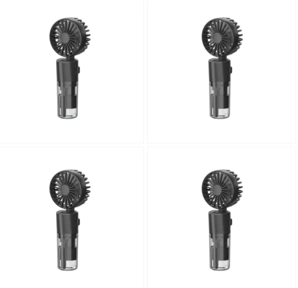 Portable Handheld Spray Fan 4-Speed Water Spray Mist Fan Summer Cooling Artifact USB Charging Summer Supplies Outdoor