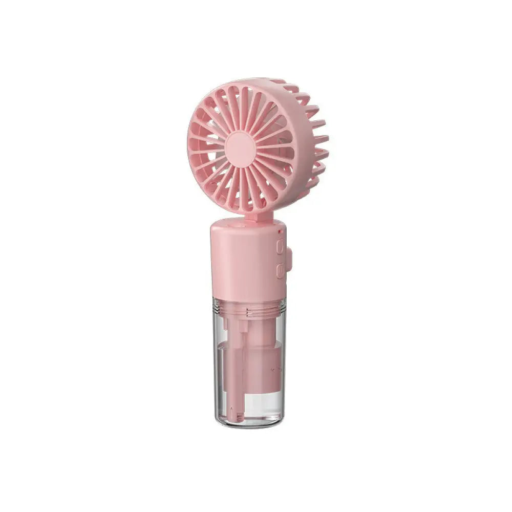 Portable Handheld Spray Fan 4-Speed Water Spray Mist Fan Summer Cooling Artifact USB Charging Summer Supplies Outdoor