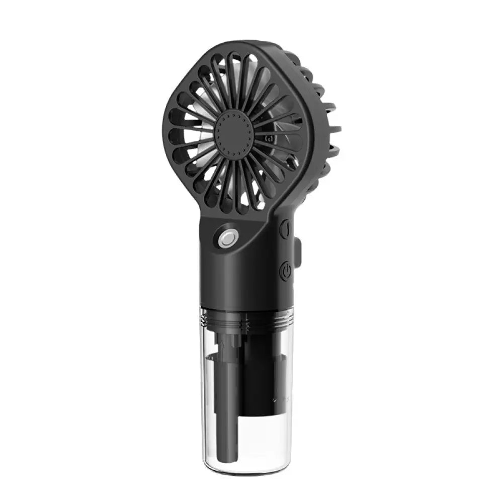 Portable Handheld Spray Fan 4-Speed Water Spray Mist Fan Summer Cooling Artifact USB Charging Summer Supplies Outdoor