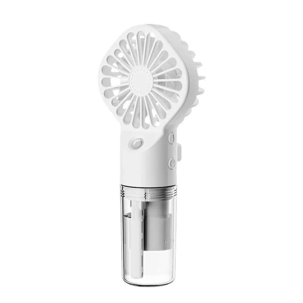 Portable Handheld Spray Fan 4-Speed Water Spray Mist Fan Summer Cooling Artifact USB Charging Summer Supplies Outdoor