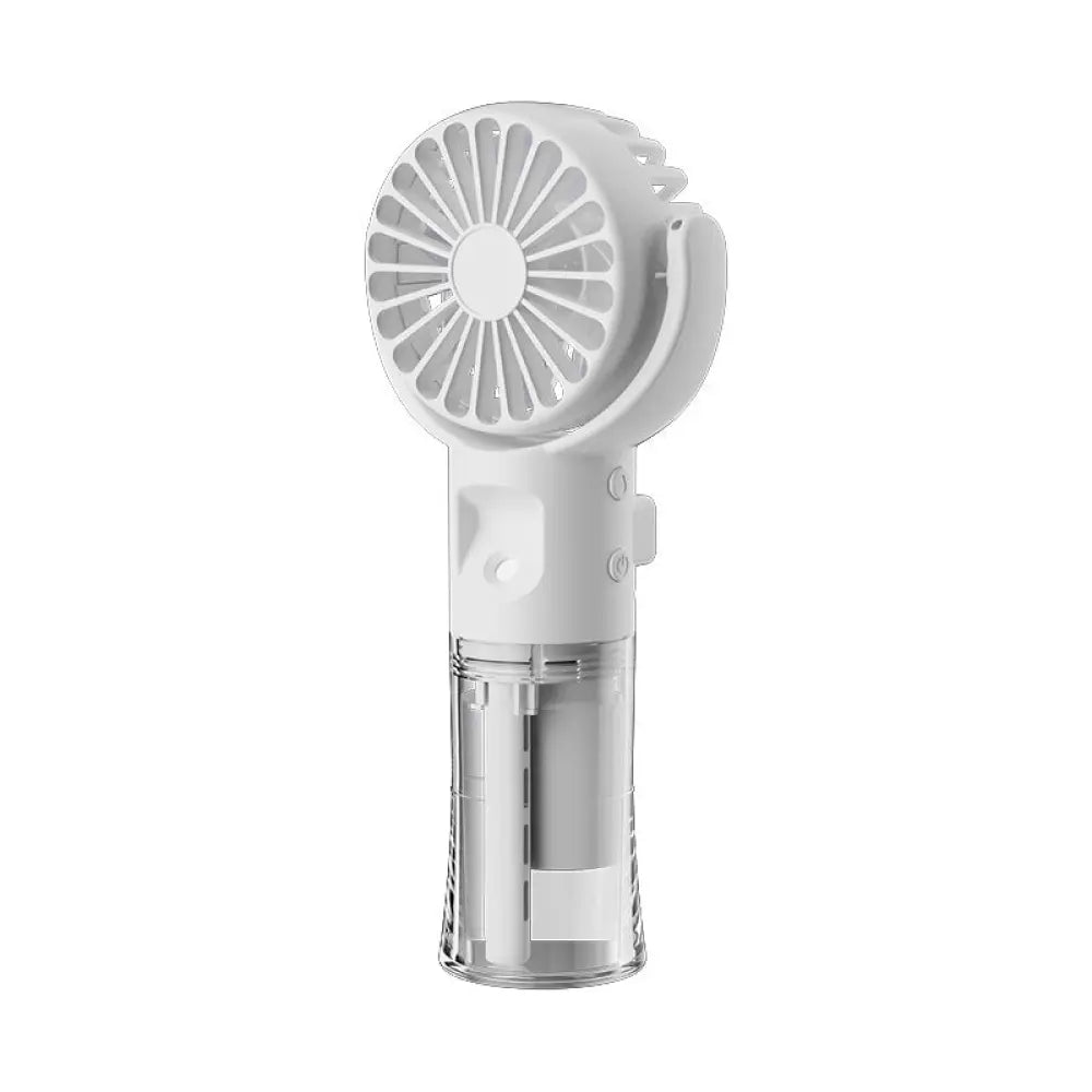 Portable Handheld Spray Fan 4-Speed Water Spray Mist Fan Summer Cooling Artifact USB Charging Summer Supplies Outdoor