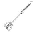 Self-Turning Stainless Steel Hand Whisk - 3 Pieces - Kitchen Tools & Gadgets